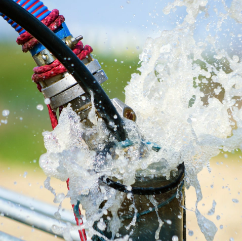 damaged well pump